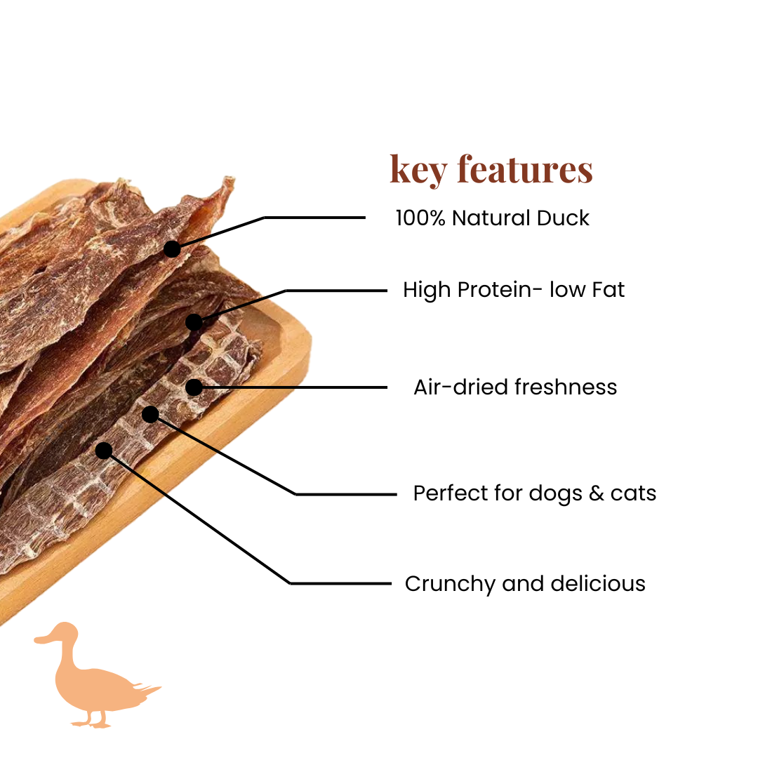 Dehydrated Duck Jerky