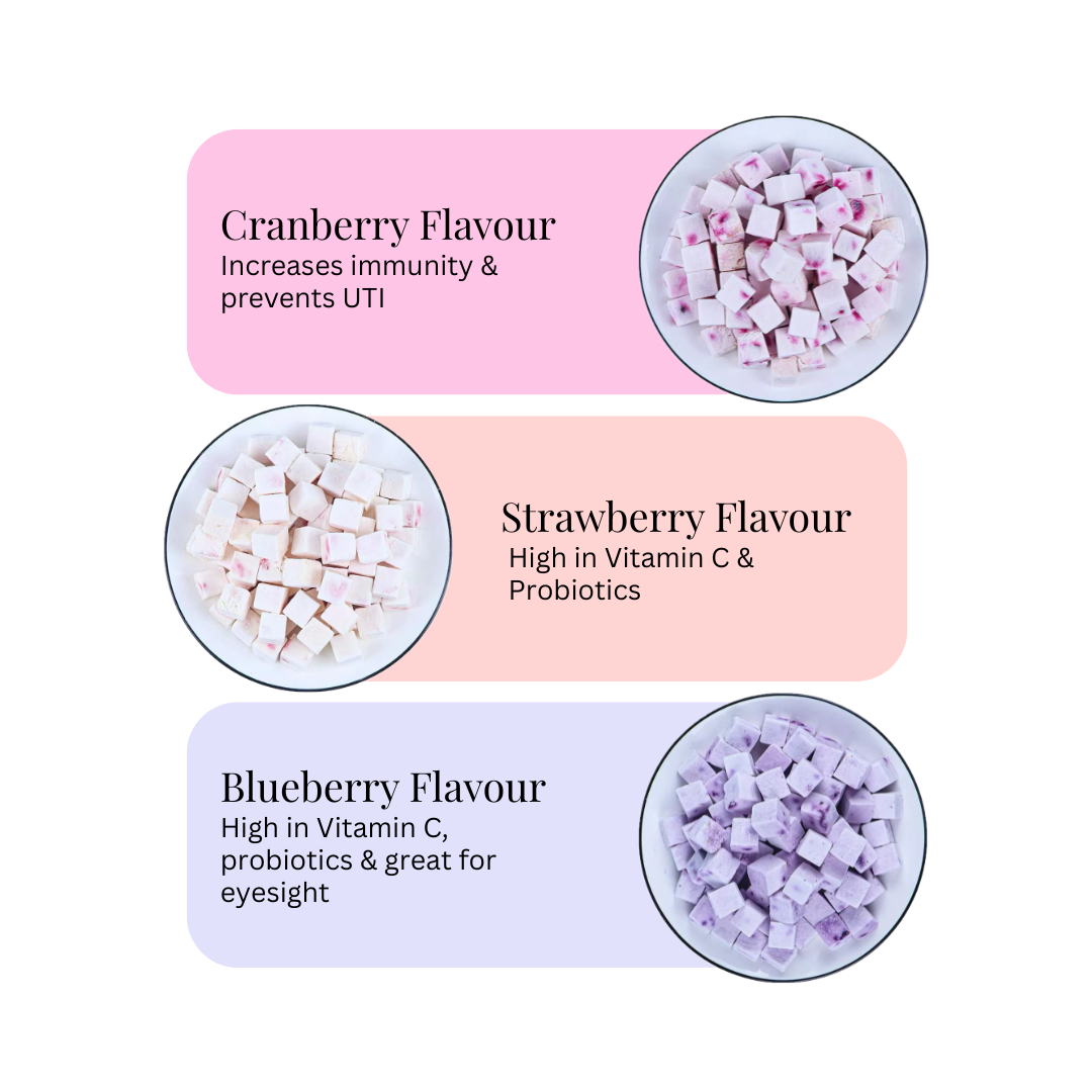 Yoghurt Cranberry Cubes