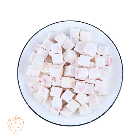 Yoghurt Strawberry Cubes