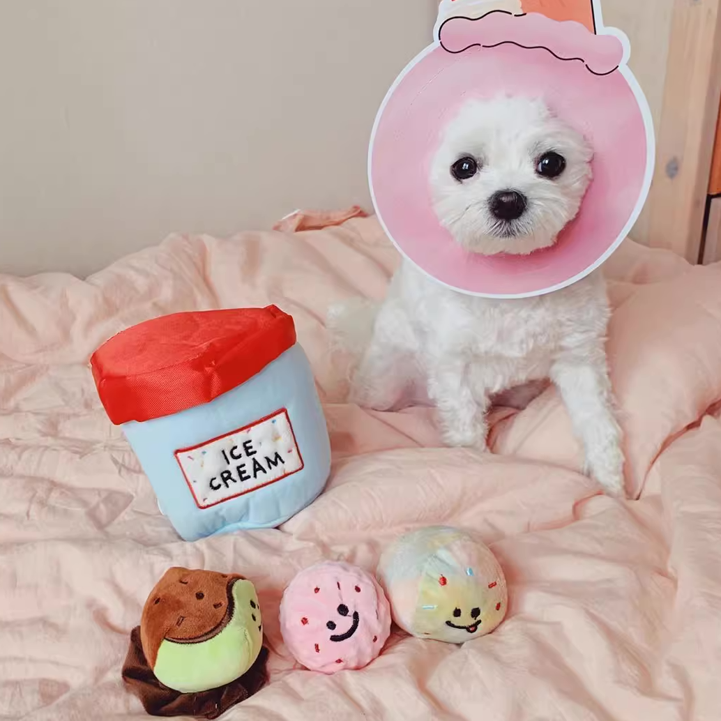 Ice Cream Tub - Nosework Toy