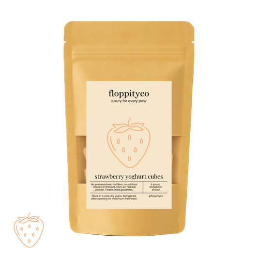 Yoghurt Strawberry Cubes